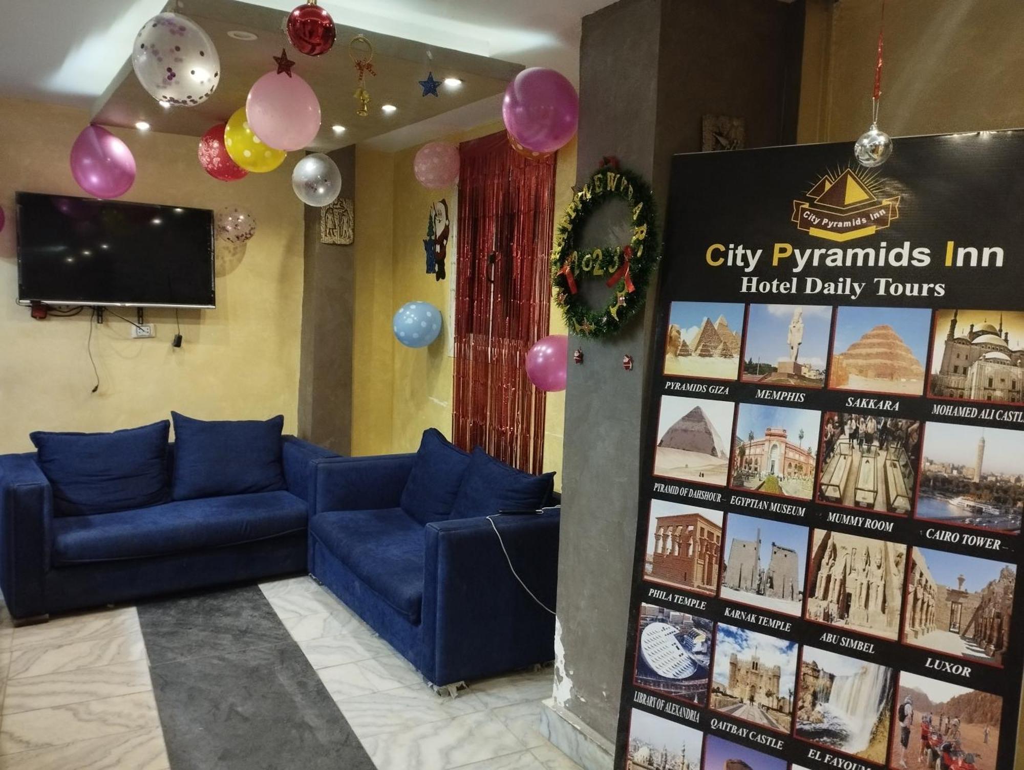 City Pyramids Inn Kafret el-Gabal Extérieur photo